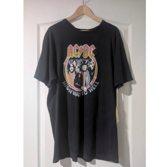 The Original Retro Brand | AC/DC Highway to Hell Black Label Tee - Picture 1 of 8